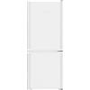 LIEBHERR FRIGORIFERO DOPPIA PORTA LIEBHERR CUe 2331 001 26, Capacità netta totale 211 l, Rumorosità: 38 dB(A), 3 ripiani, Dimensioni: L 55 cm A 137,2 P 63 cm, Bianco, Classe E
