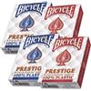 Bicycle 4x bicycle Plastica Jumbo Poker Carte Rosso Blu