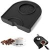 XRVRILE Tappetino pressatura caffè compatto in silicone - Tappetino tamper antiscivolo con protezione bordo, tappetino barista per portafiltro, lavabile in lavastoviglie, accessori espresso cucina bar