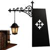 Worparsen Lampada da scaffale per libreria, lanterna da libreria vintage | Luce notturna a LED Warm Glow 23,50 cm, supporto in ferro Dark Academia Decor regalo per gli amanti dei libri