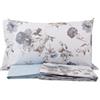 Bellora Completo Lenzuolo Matrimoniale White Linen Art. L34 Avio/Tortora
