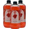 FEI FAN 3x Ricarica Per Diffusore a Bastoncini, Disponibile In Diverse Fragranze Corpose Ed Avvolgenti. Ideale Per Profumare Tutti Gli Ambienti 500ml (ROSSO VIVACE)