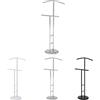 Marvin Indossatore Manichino Cages Stand Appendiabiti da Terra Camera Da Letto Pantaloni Jeans Moderno Casa Ufficio Salvaspazio Guardaroba Nascosto Verticale Multifunzione Metallo (Cromato)