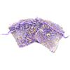 YFZYT 100 Pezzi Sacchetti Organza Sheer coulisse Organza Gioielli Pouch Sacchetti regalo di natale festa di nozze - 7x9 cm/2.76x3.54 pollici, Viola Chiaro#1
