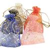 YFZYT 100 Pezzi Sacchetti Organza Sacchetti Regalo Sacchetti Portaconfetti Sacchetto Coulisse - 9x12 cm/3.54x4.72 pollici, Colore Misto#2