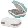 FDGGT Confezione da 2 Portasapone Portatile, Portasapone da Viaggio, Portasapone A Tenuta Stagna, Portasapone di Scarico, Forniture per Il Bagno