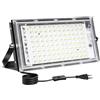 CREATESTAR Faretto Led da Esterno, 100W Faretti Led Esterni luce bianca fredda, IP65 Impermeabile Faro Led Esterno per magazzino campo sportivo giardino parcheggio garage (1)