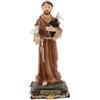 SHALOM - Statua San Francesco In Resina. Altezza 15 Cm