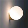 TEKHOME Applique da Parete Design Sferico - Lampada Moderna in Metallo Oro Opaco, Attacco G9, Compatibile con Lampadine LED o Alogene, Facile Installazione per Camera, Soggiorno o Ufficio AQ55 (2)