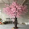 Generic Albero di Fiori di Ciliegio Rosa Artificiale, Decorazione Floreale di Seta Sakura Finta Fatta a Mano, Piante Artificiali, Albero dei Desideri per Eventi di Nozze Ristorante,001,2x1m