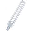 Osram - Lampada fluorescente compatta Dulux S G23, luce bianca calda (827) 7W