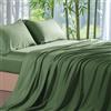 Shilucheng Lenzuola in 100% viscosa derivata da bambù, per letto king size, 4 pezzi, ultra fresche e morbide come la seta, con tasca profonda 40,6 cm, perfette per chi dorme caldo, lenzuola da hotel
