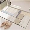Hixingo Tappeto da Bagno in Diatomite, Tappeto Bagno Cucina Antiscivolo, Tappetino Super Assorbente e Asciugatura Rapida, Tappetino per Doccia e Ingresso (80x120cm,Trama Elegante 9)
