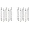 Rastapulz Confezione da 10 pezzi R7S 118 mm 300 W 230 V R7S - Lampadina alogena dimmerabile per lavori di costruzione, illuminazione paesaggistica