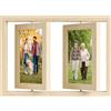 Keboyoe Cornice Foto in Legno Cornices Portafoto 10x15 Rotante Cornice Portafoto Rotante Cornici Portafotos Legnos Girevole a 360° Cornici Portafotos in Legno da 4 Foto per Famiglia,Scrivania,Matrimon