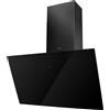 Faber Cappa Cucina Aspirante a Parete Larghezza 80 cm in Vetro colore Nero - 330.0529.666 TWEET BK A80 Tweet