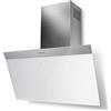 Faber Cappa Cucina Aspirante a Parete Larghezza 80 cm Profondità 38 cm Classe A+ colore Bianco - DAISY 330.0612.371