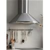 Faber Cappa Cucina Aspirante a Parete Larghezza 90 cm Profondità 50 cm colore Inox - 110.0157.049 TENDER X A90