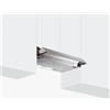 Glem Gas Cappa Cucina Aspirante Incasso Sottopensile Larghezza 60 cm Frontalino Estraibile colore Inox - GHE601SI