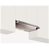 Glem Gas Cappa Cucina Filtrante da Incasso Sottopensile Larghezza 90 cm colore Acciaio Inox - GHE901SI