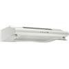 Glem Gas Cappa Cucina Filtrante Sottopensile Incasso Larghezza 60 cm con frontalino in vetro colore Bianco - GHC631WH