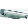 Glem Gas Cappa Cucina Filtrante Sottopensile Incasso Larghezza 60 cm con frontalino in vetro colore Inox - GHC631IX