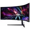 SAMSUNG Monitor SAMSUNG Odyssey Neo G95NC S57CG954NU 57'' UWUHD VA AMD Free-Sync G-Sync Bianco/Nero