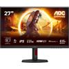 AOC Monitor AOC G4 U27G4R 27" 3840 x 2160 Pixel 4K Ultra HD LED Nero Rosso
