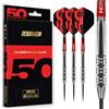 RED DRAGON Darts - Collezione Classici 50 Anni - Hexoset 3-25g - 85% Tungsteno - Set di Freccette Professionali con Punta in Acciaio - Include voli e steli per Freccette