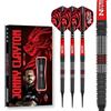 RED DRAGON Darts - Giocatore Professionista - Jonny Clayton Hiraeth - 90% Tungsteno - 18g Barile / 20g Peso Pieno Punta Morbida Set di Freccette con voli e aste per Freccette