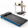 Sportstech Walking Pad fino a 6 km/h - Inclinazione manuale fino al 5 %, telecomando e controllo tramite app, display LCD, leggero e compatto, ruote per il trasporto, WalkMate fino a 120 kg