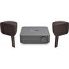 Klipsch + WiiM Courtyard 2.0 + AMP grigio scuro