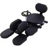 Socobeta Macchina per L'allenamento dello Stretching delle Gambe Design in Acciaio Resistente per un Efficace Esercizio di Spaccatura delle Gambe a Casa con Comoda Pelle PU