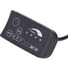 Cuifati Pannello Display a LED S810 per Bici Elettrica 36V 48V Misuratore di Comunicazione Digitale a 4 Fili Spina SM Accessori per la Modifica della Bici Impermeabile per Manubrio da 22,2 Mm