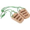Elnwnnkc Legno Rock Climbing Tastiera Multifunzione Finger Rinforzatore Training Board per o Uso Esterno Leggero Hangboards