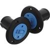 CLISPEED 2pezzi Tappi di Riempimento per Serbatoio Gas e Acqua in Plastica Protezione Sigillante per Ponte Barche a Motore e Progetti di Restauro