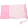 FRCOLOR Borsa per Scarpe da Balletto Rosa a Rete Traspirante Chiusura a Coulisse, Organizer Leggero per Scarpette da Punta e Jazz per Prove e Casa