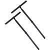 Generico Dumbbell Spotter Hanger 2 Pieces Adjustable Safety Exercise Straps