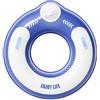 Generic Tubo Da Nuoto Gonfiabile Blu E Bianco Con Doppie Maniglie, Pompa Integrata, Anello Portatile E A Prova Di Perdite