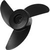NUOBESTY Pala per Motore Elettrico da Barca in Plastica Nero, Facile da Installare, Compatibile Kayak e Pontoon Boat, Portata 40 Libbre, Applicazione Versatile