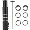 BSLSVGE Prolunga per Stelo Bici 180mm Estensione per Stelo Forcella Regolabile Leggera in Lega di Alluminio per Mountain Bike Bici da Strada