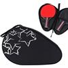 Generico Lightweight and Portable: Designed to hold paddles and balls securely, t