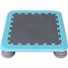 Generic Trampolino pieghevole per bambini | Gioco sensoriale compatto per piccoli spazi | Divertente design quadrato per esercizi a casa e attività di rimbalzo