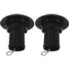 USHOBE 2 Pezzi Tappo Serbatoio Acqua e Carburante in Plastico 38mm Resistente allo Sbiadimento e all'Usura Accessori per Barche e Camper