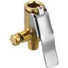Générique Air Chuck Connector, Morsetto Inflation Nozzle, Locking Air Hose Chuck with Secure Grip Seal, Quick Connect Adapter with Leak Resistant Valve Design, Pneumatico Inflation Accessories, for Dirt Biking