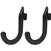Drawup Gancio a J per Power Rack Squat Cage 16-25 mm Foro in Acciaio Supporto Bilanciere Rosso Accessorio Palestra (6 pezzi)