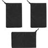 OFFSCH Set 3 Pezzi Borsa Coulisse Oxford, Borsa Organizer Portatile per Nuoto e Festa Estiva, Leggera di Perdite