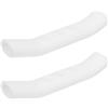 CANIGHT Copri Leva Freno Bici in Silicone Bianco 1 Paio Design Ergonomico e Impugnatura Confortevole per Mountain Bike e Biciclette