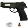 Ecommur. WG Win Gun C-300B | Fucile a Co2, palline da softair 6 mm + 5 bombolette di CO2 + bomboletta da 1000 0,12. (Potenza: 1 joule)