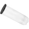 iplusmile Contenitore Facile Pvc Tennis per Palline Trasparente Coperchio Nero, Leggero da Trasportare, per Conservare Palline da Badminton e Tennis in Borsa in Auto
